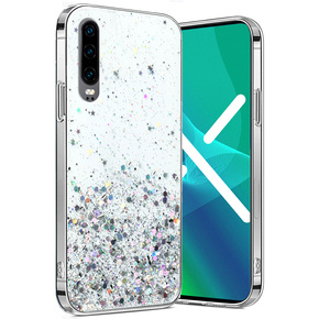 Etui do Huawei P30, Glittery, przezroczyste