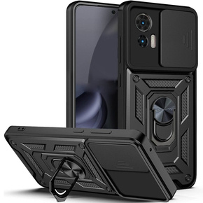 Etui do Motorola Moto G200 5G - NOX Camera Slide - Black