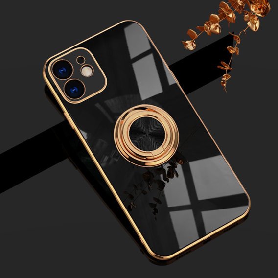 Etui Electro Ring do iPhone 12 Mini, Black