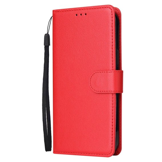Etui Elegant Wallet do Samsung Galaxy A03, Red