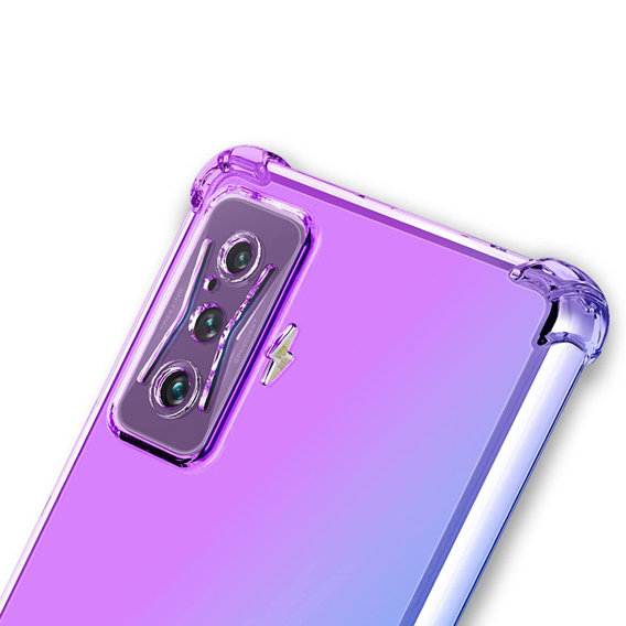 Etui Gradient Dropproof do Xiaomi POCO F4 GT, Fioletowe / niebieskie