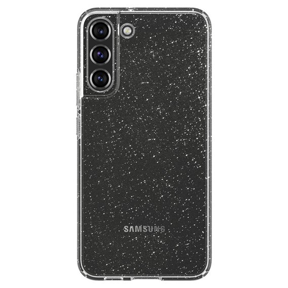 Etui Spigen do Samsung Galaxy S22, Liquid Crystal, przezroczyste brokat