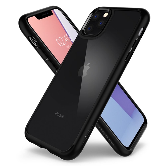 Etui Spigen do iPhone 11 Pro Max, Ultra Hybrid, matowe czarne