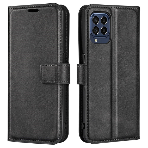 Etui Wallet do Samsung Galaxy M53 5G, Protective Cover, Black