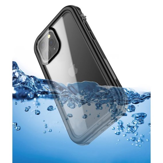 Etui Waterproof IP67 Case do iPhone 12 - Black