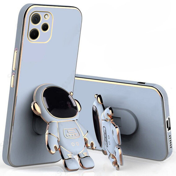 Etui do Huawei Nova Y61, Astronaut, niebieskie