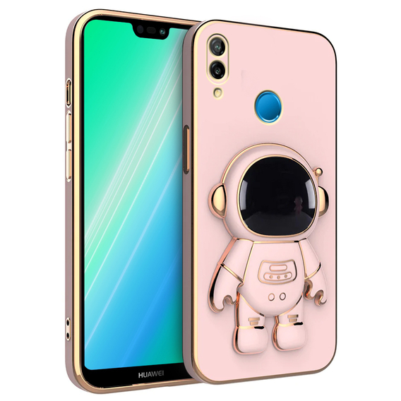 Etui do  Huawei P20 Lite, Astronaut, różowe