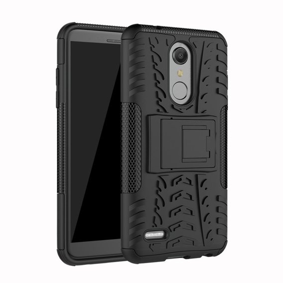 Etui do LG K11/K10 2018, Tire Armor, czarne