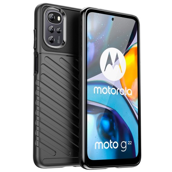 Etui do Motorola Moto G22, Thunder, czarne