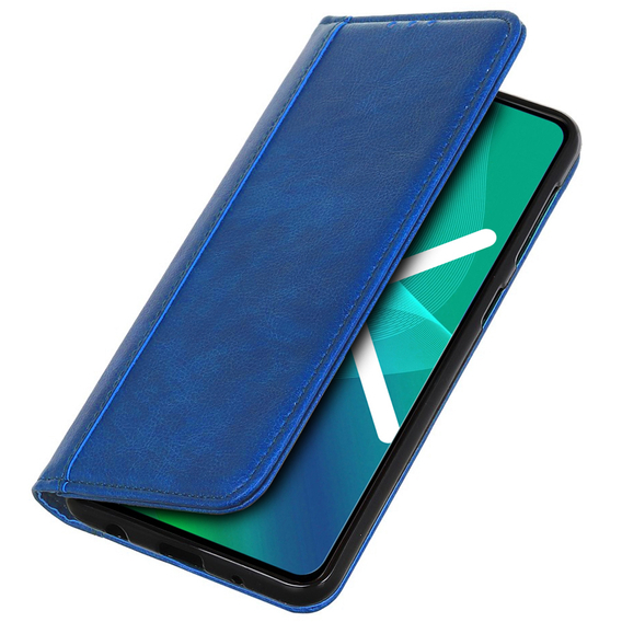 Etui do Xiaomi Poco X3 NFC / Poco X3 PRO, Wallet Litchi Leather, niebieskie