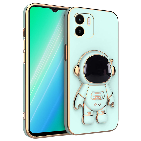 Etui do Xiaomi Redmi A1 4G / A2 4G, Astronaut, zielone